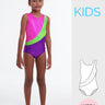 girls swimsuit pattern, girls leotard pattern