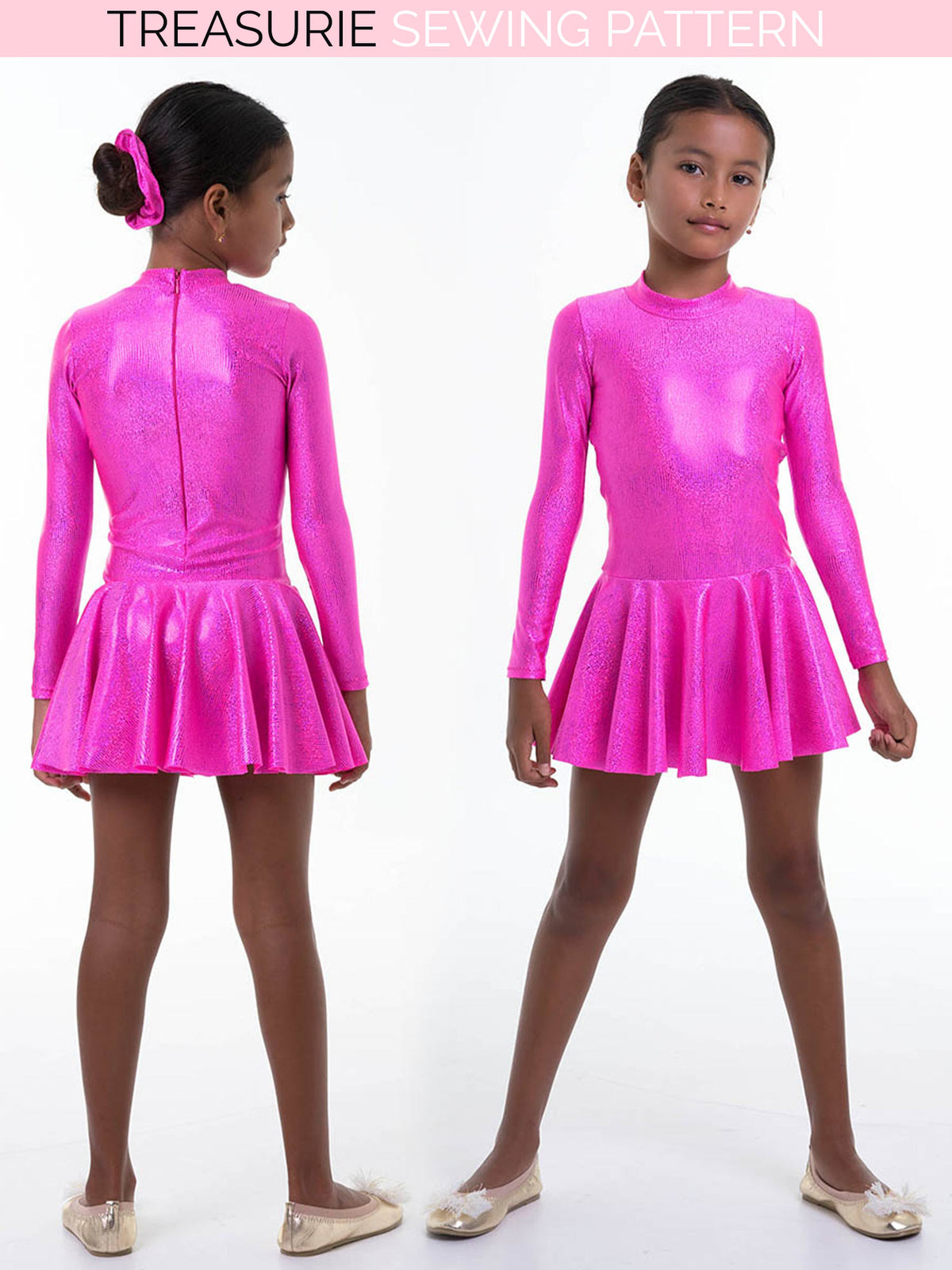 girls leotard pattern with skirt