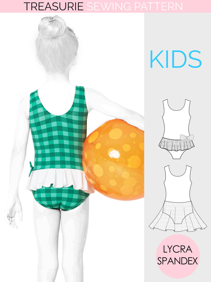 girls swimsuit pattern