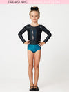 girls leotard with skirt sewing pattern