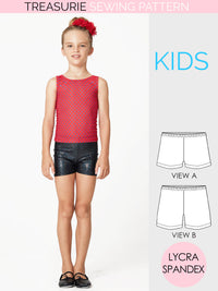 gym shorts sewing pattern