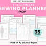 sewing planner printable sheets