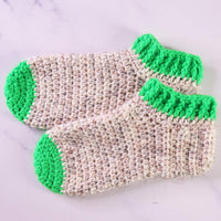 Slipper Socks Crochet Pattern