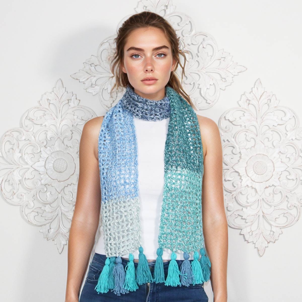 Summer Scarf Crochet Pattern