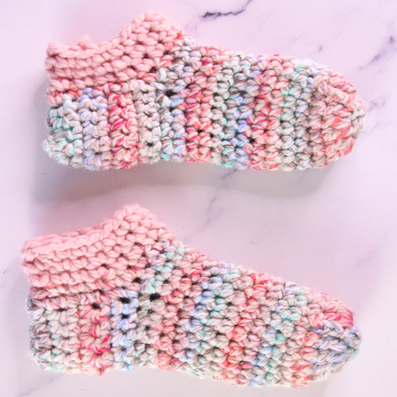 Crochet Chunky Slippers Pattern