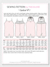 girls unitard sewing pattern