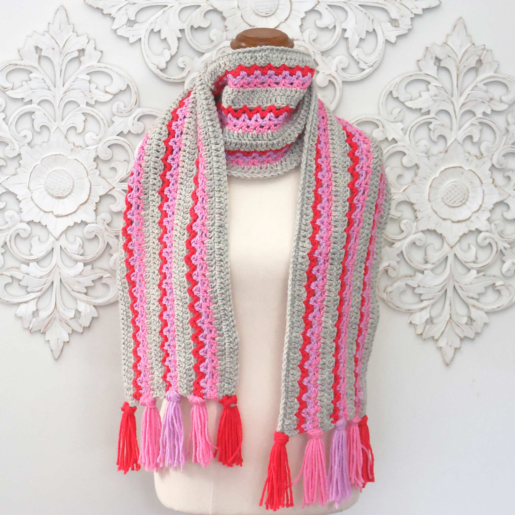 crochet scarf pattern pdf