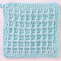 Dishcloth crochet pattern, washcloth crochet pattern