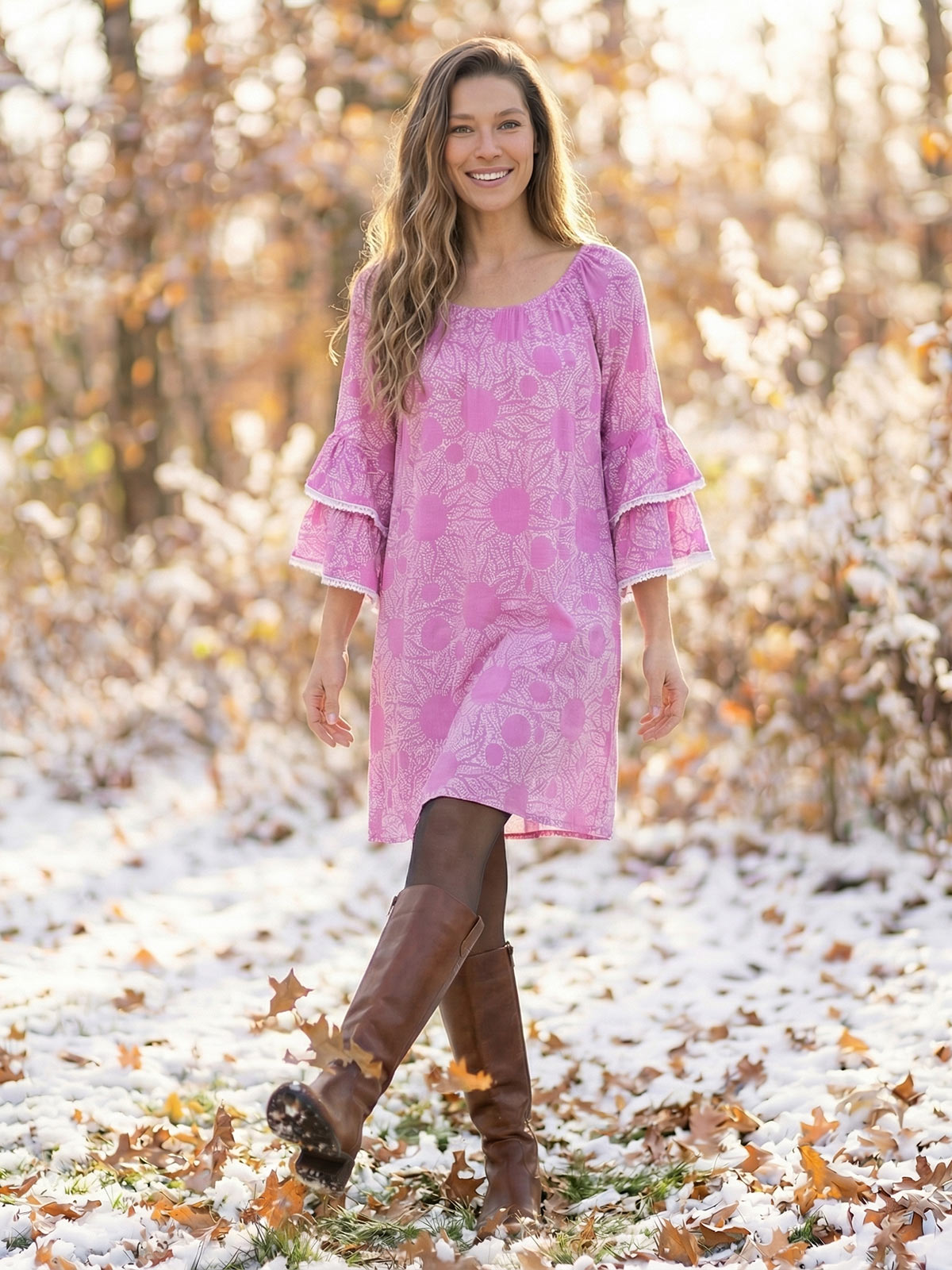 Peasant Dress Sewing Pattern | Womens TREASURIE Peasant Dress Sewing Pattern | Womens TREASURIE