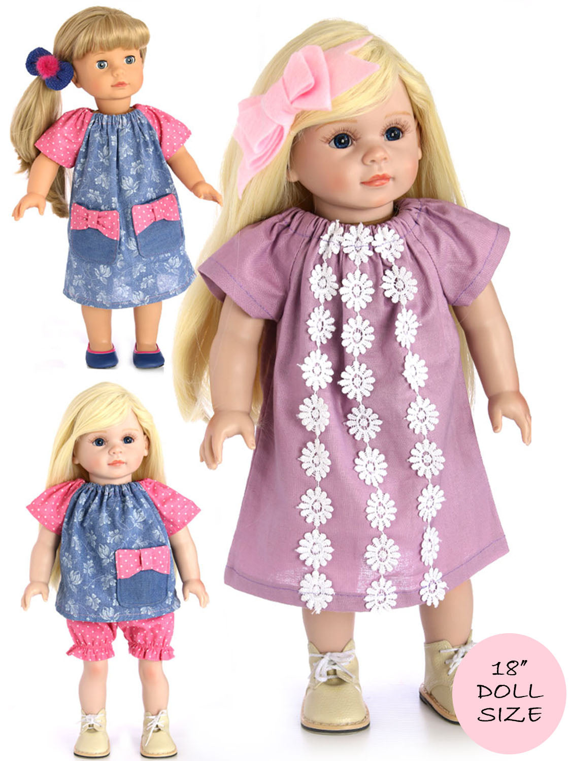 doll dress patterns