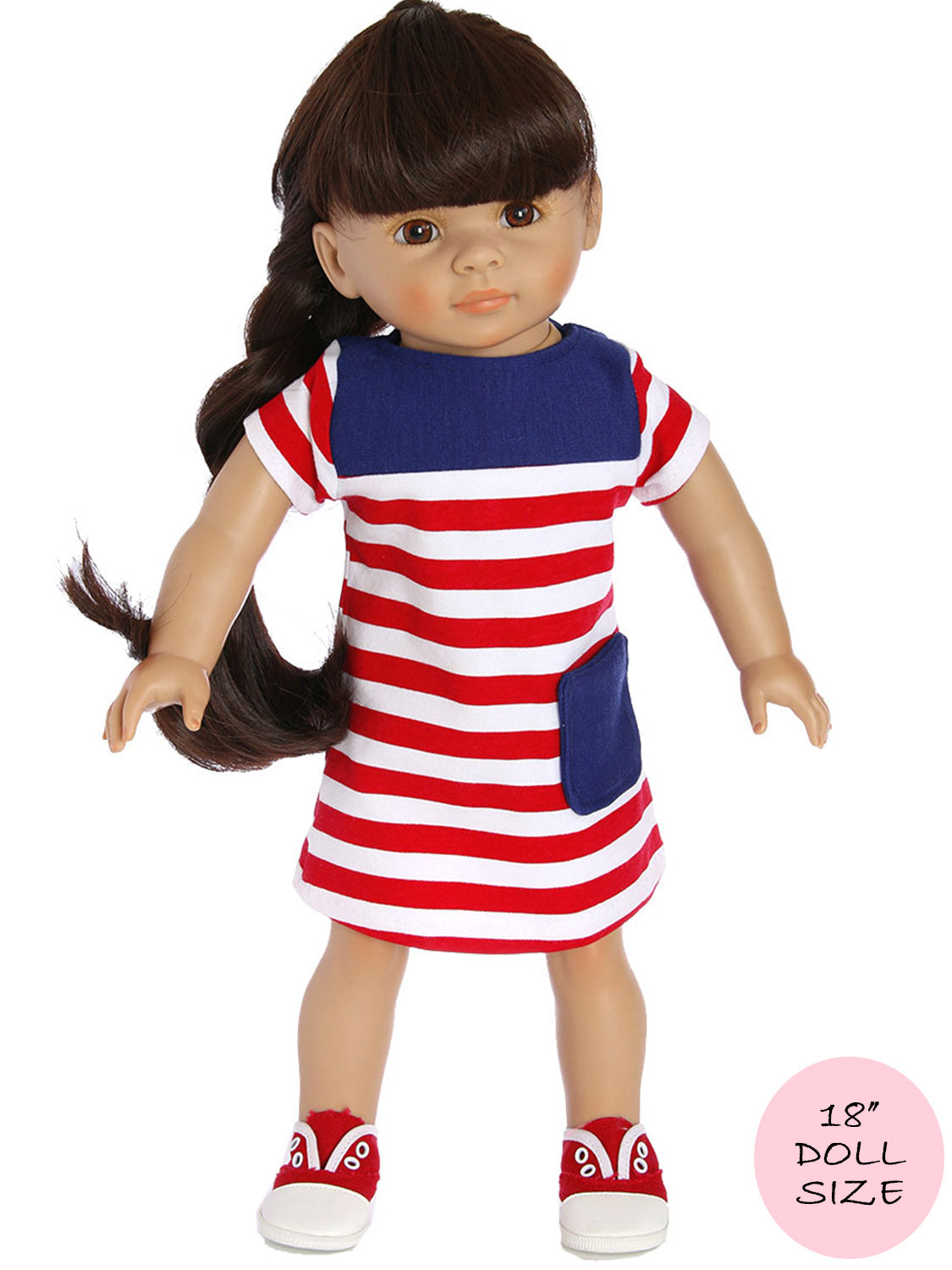 18 inch doll dress pattern