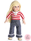 18 inch doll pants pattern