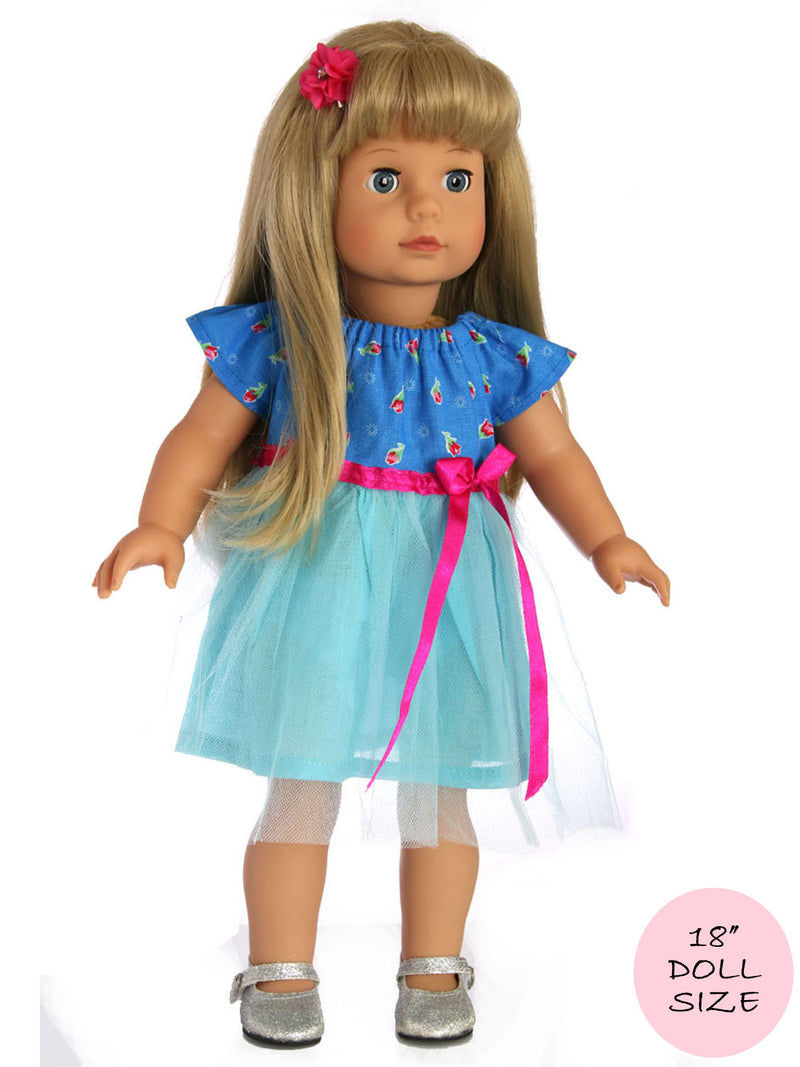 doll tutu dress pattern