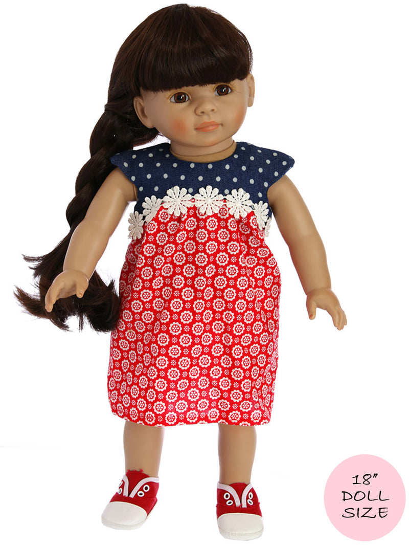 doll dress pattern