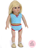 Underpants for 18 Dolls ('Amelie', American Girl, Our Generation