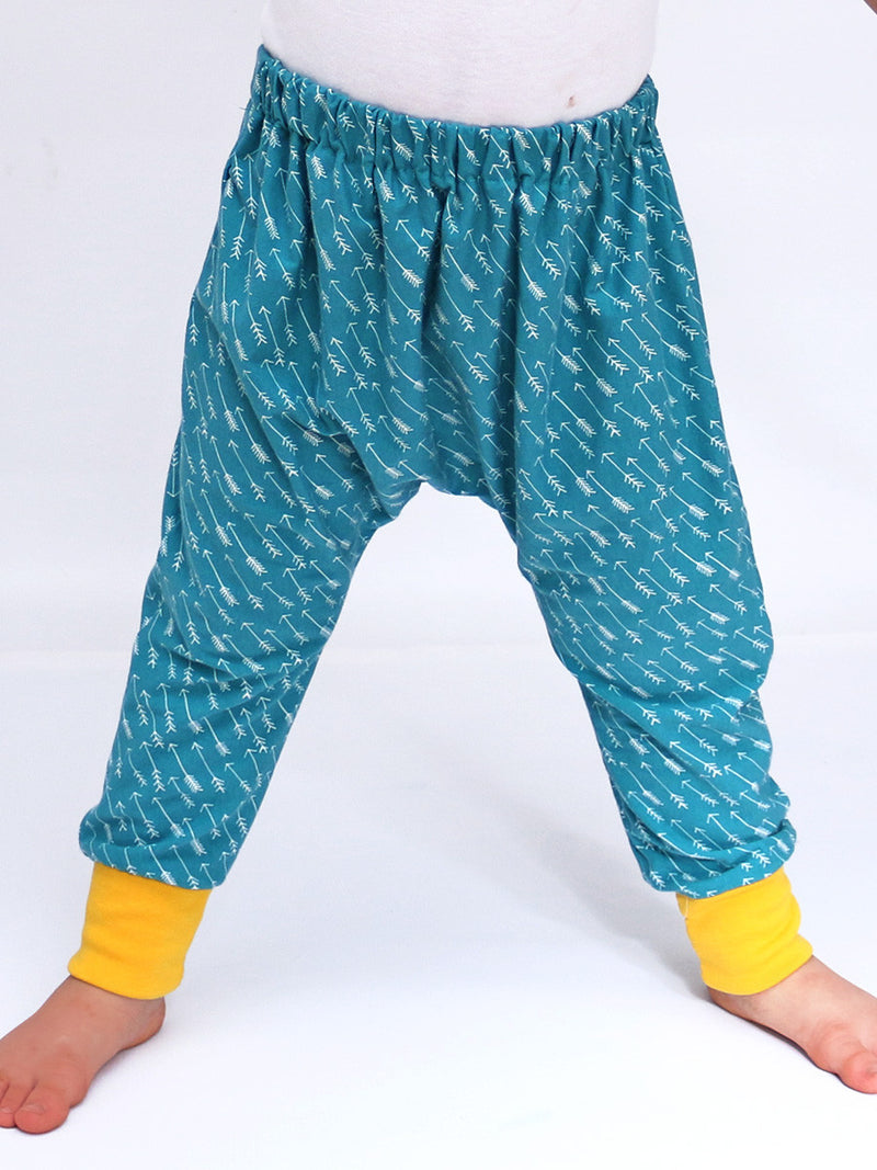 Kids Modern Harem Pants Sewing Pattern - PATTERN EMPORIUM