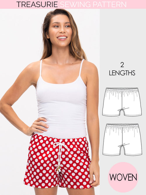 Ruby Pants sewing pattern – TREASURIE