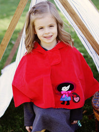 MAISIE - Girls Reversible Cape Pattern