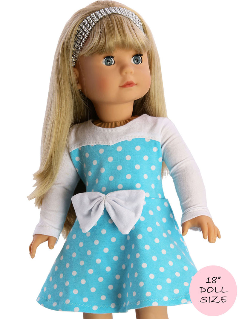 18 inch doll dress sewing pattern - Elise Pattern – TREASURIE