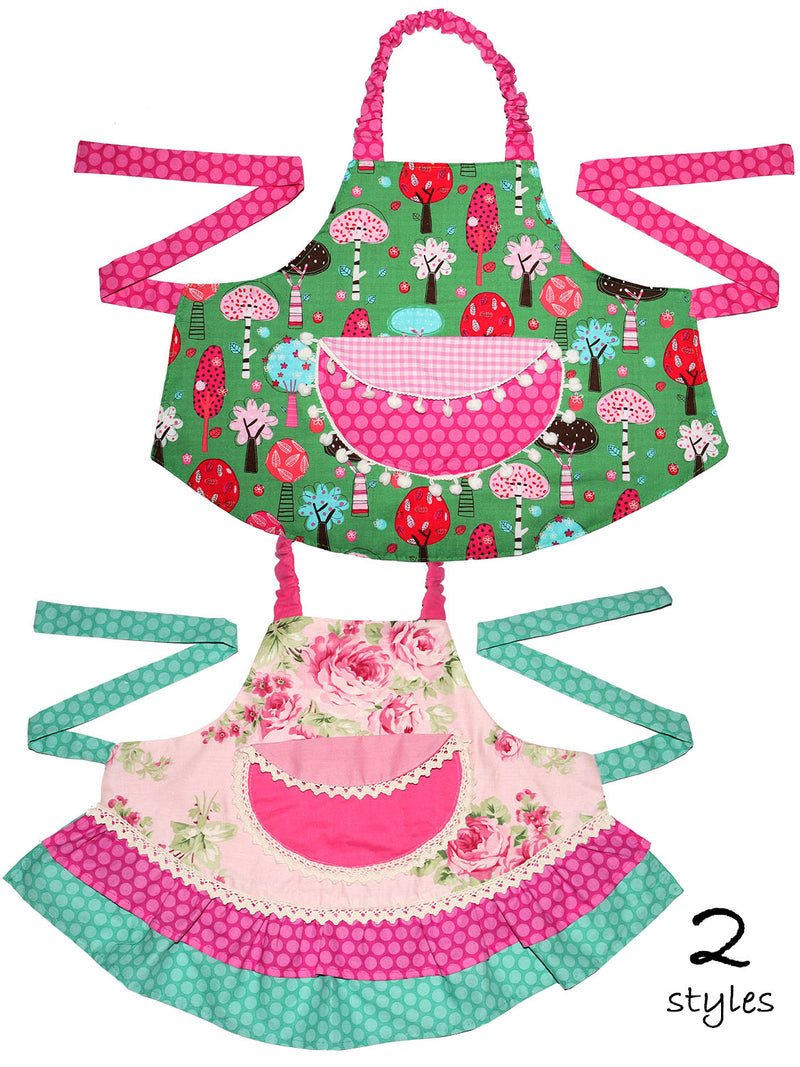 Childrens Apron Sewing Pattern – TREASURIE