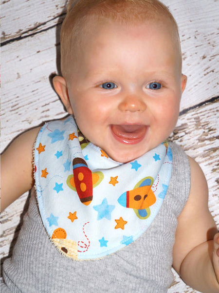 (BIB1) - Baby Bib Pattern, Bandana Bib Pattern (0-24 Months) – TREASURIE
