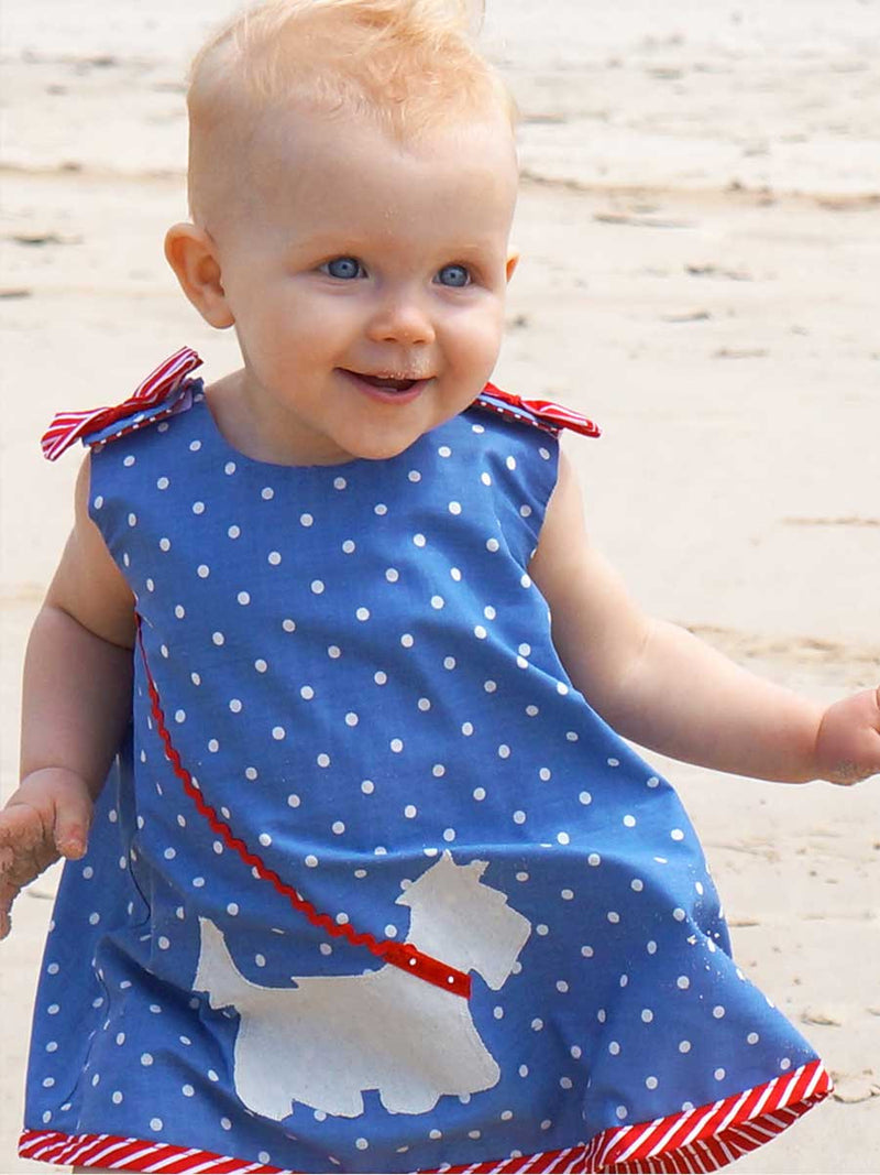 Baby & girls dress, tunic or top sewing pattern -- Shelley Dress & Top