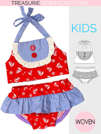 toddler bikini pattern