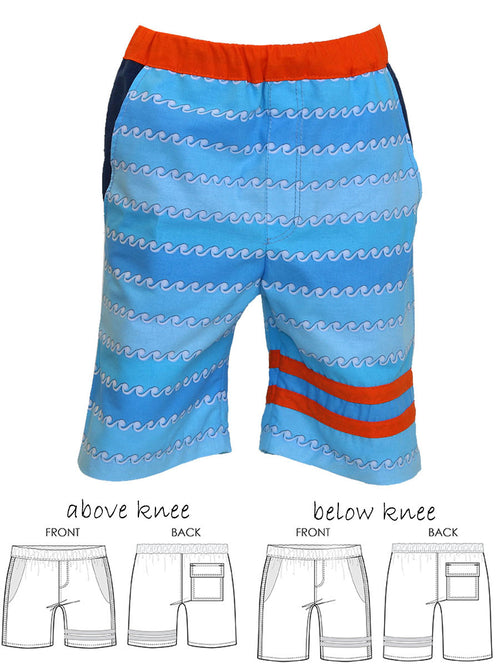 boys shorts pattern