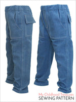Boys Long Pants Sewing Pattern - BOYS PANTS (P305)