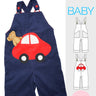 baby overalls pattern