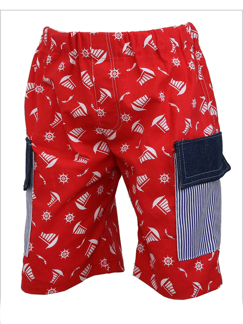 Boys Shorts Sewing Pattern - CARGO (P301)