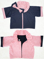 Reversible Jacket girls digital downloadable PDF sewing pattern, sew children's clothing pattern 