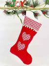 christmas stocking sewing pattern, christmas diy