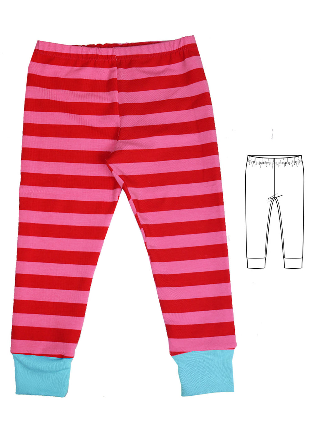 Comfy Kids Pants Sewing Pattern – TREASURIE
