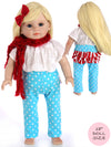 doll leggings pattern