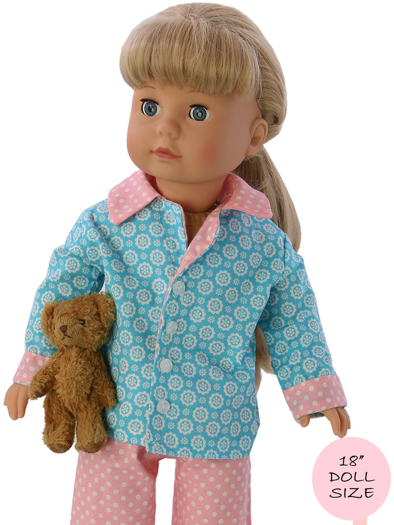 How to make Baby Alive 12 Doll Pajamas. Free Pattern DIY Tutorial 