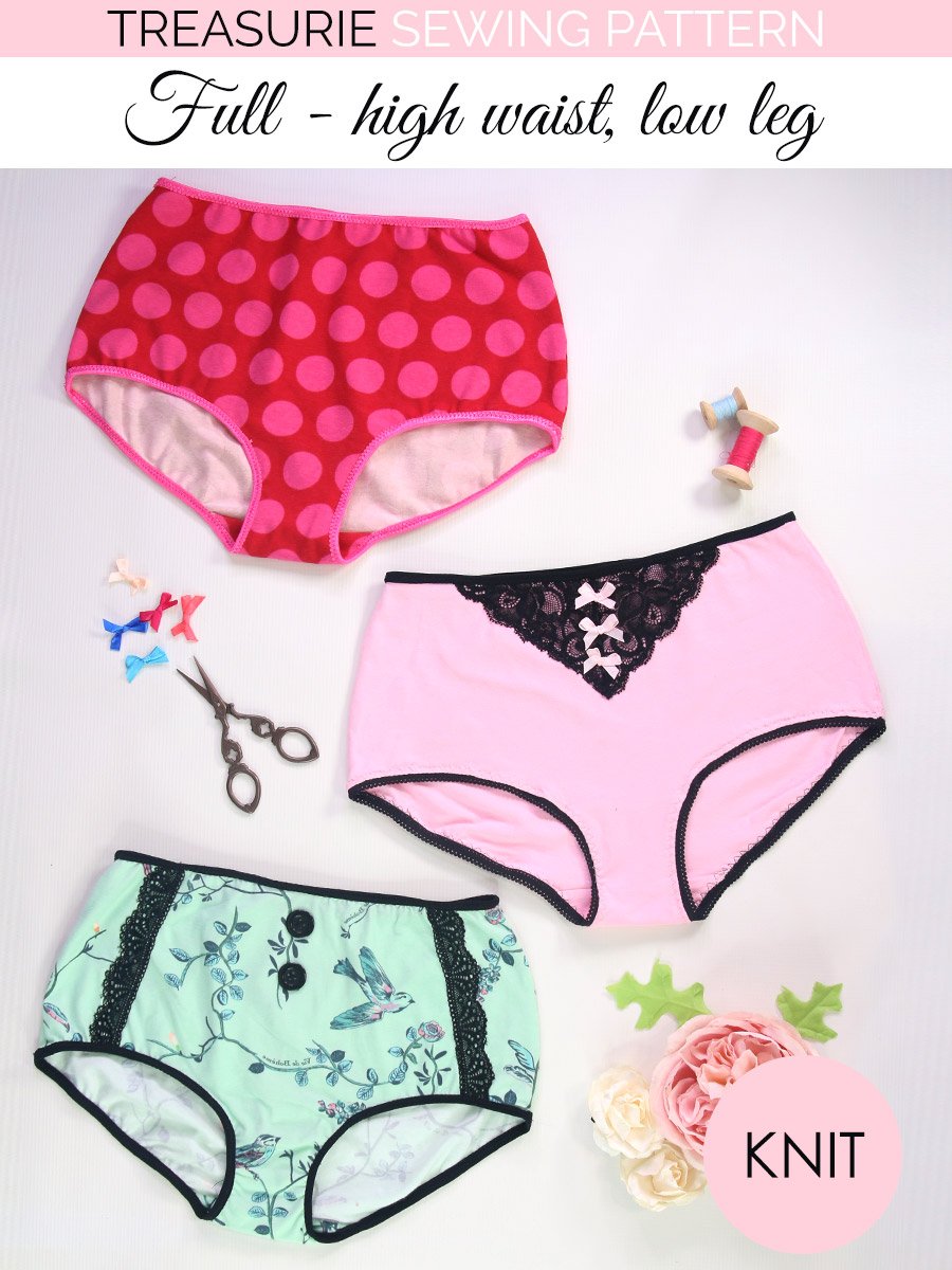 Buy Thread Faction 202 Ladies Underwear Knickers Panties PDF Sewing Pattern  Xxs Xxl Online in India 