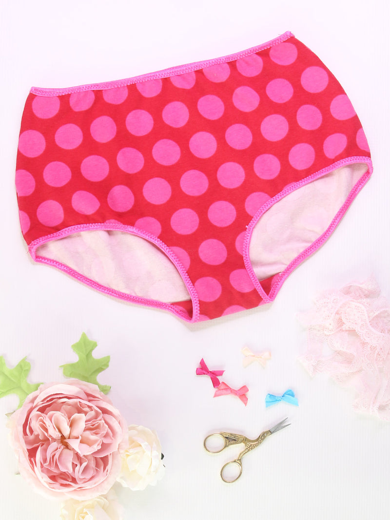3 x Ladies Novelty Paisley Flower Dot Design Panties Briefs Knickers  Underwear