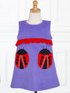 LUCY - Girls Dress Patterns - A-line Dress Pattern, Bow/Applique Pockets