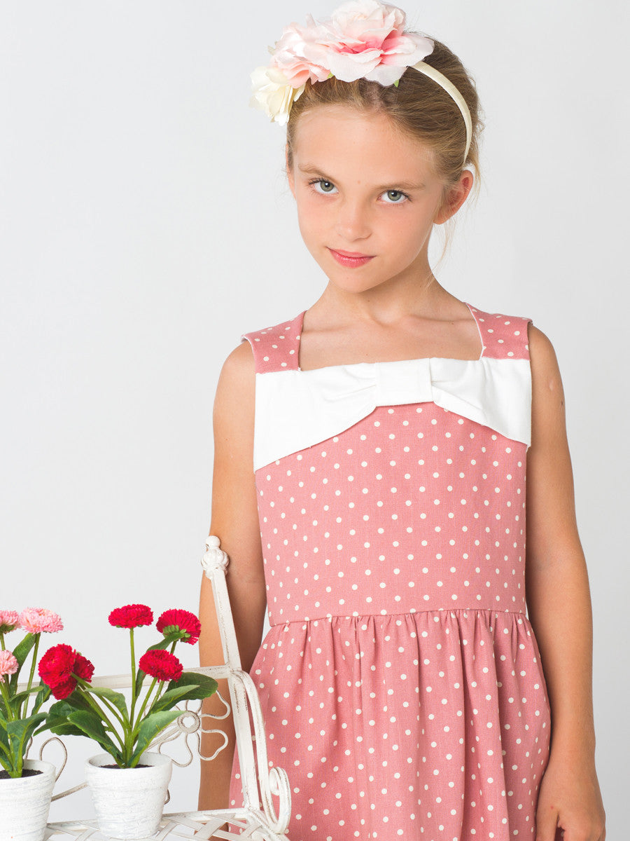 girls dress pattern, girls sewing pattern, summer dress pattern