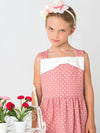 girls dress pattern, girls sewing pattern, summer dress pattern