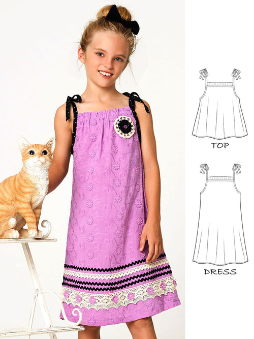 Pillowcase Dress Pattern, Girls Dress Pattern PDF, Little Girls Dress  Patterns PDF, Easy Pattern, Girls Clothing Pattern, Kids Pattern RILEY -  Etsy