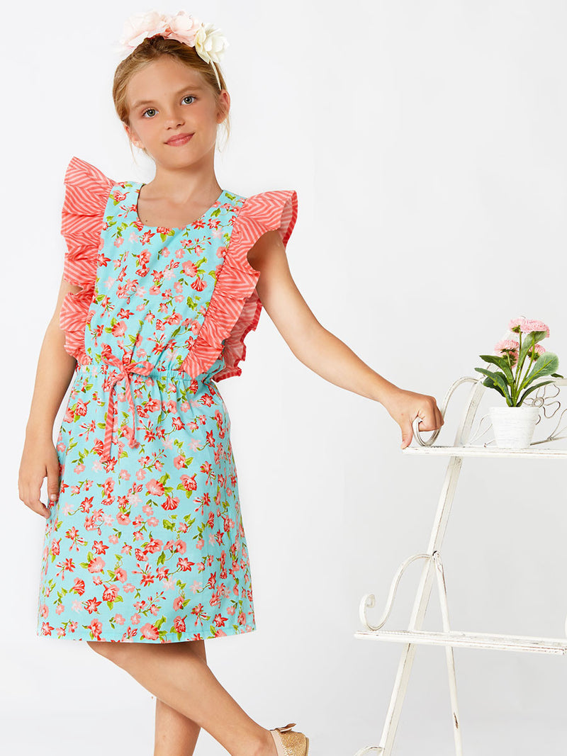 TIFFANY - Girls Dress Pattern, Top Sewing Pattern