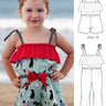 girls romper pattern