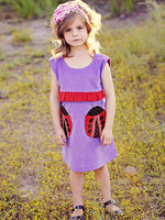 Lucy dress girls digital downloadable PDF sewing pattern, children's clothing pattern