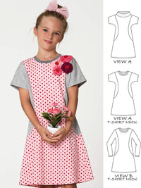 GIRLS DRESS PATTERN