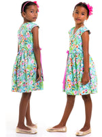 TESSA - Girls Wrap Dress Sewing Pattern