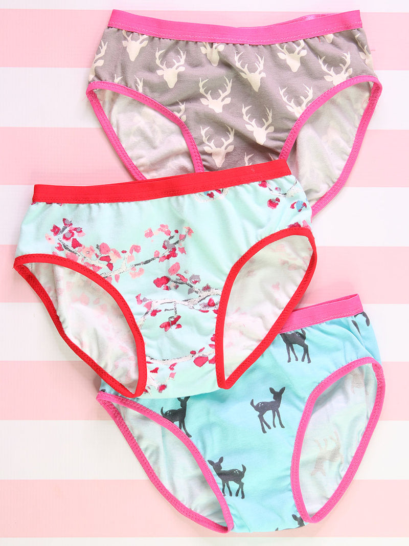 Girls Underwear Sewing Pattern – TREASURIE
