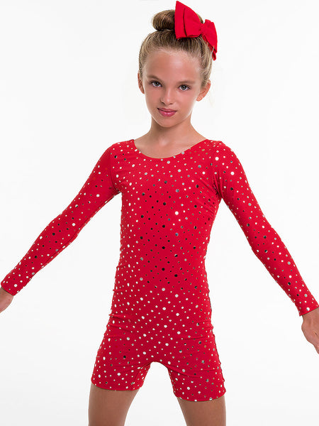 Unitard Patterns - Girls - UNITARD#3 - Short/Long Sleeve (LU03) – TREASURIE