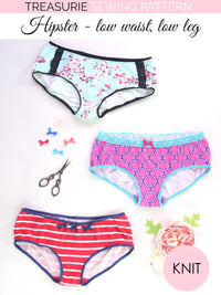 hipster panties pattern